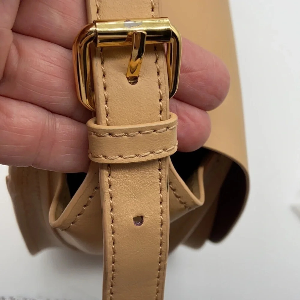 Zac Posen Eartha Iconic Saddle Bag in Camel - Picture 15 of 16